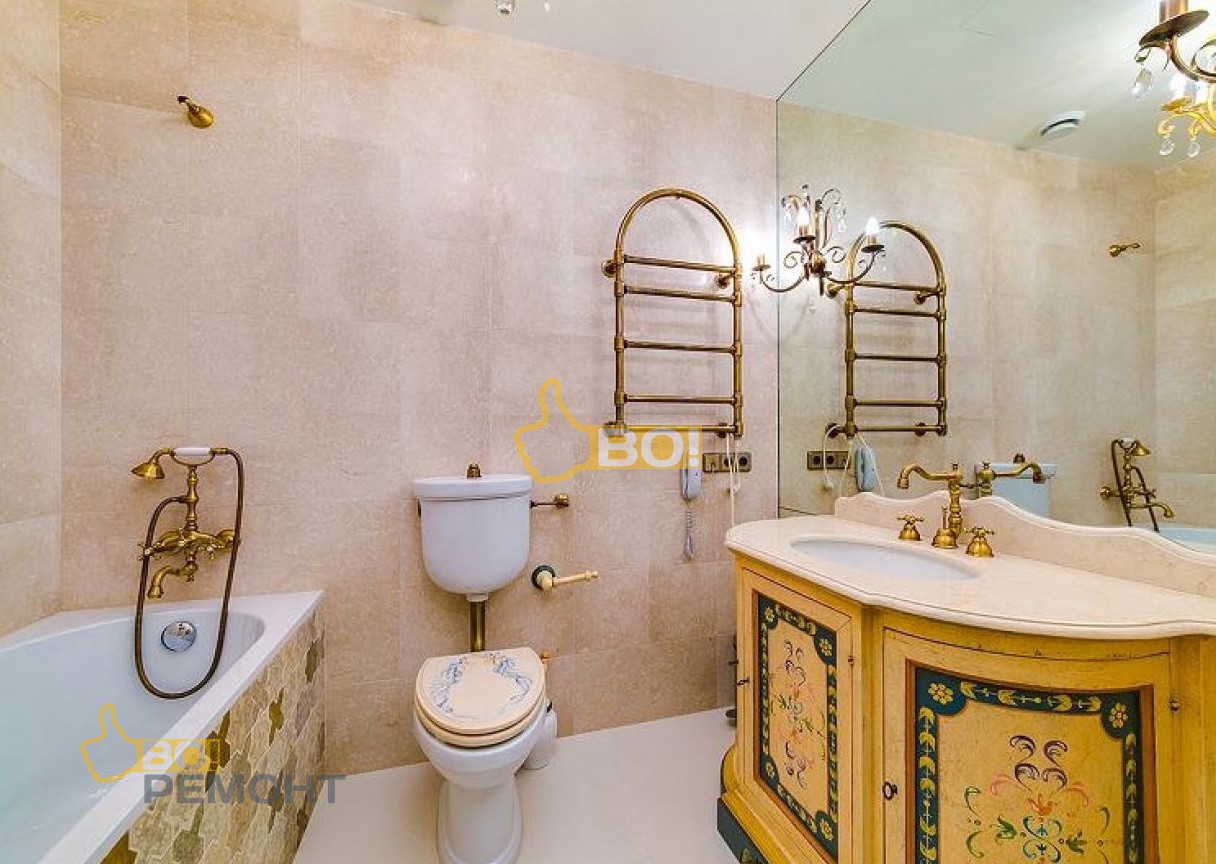 Дизайнерский ремонт квартиры 160 м2-102